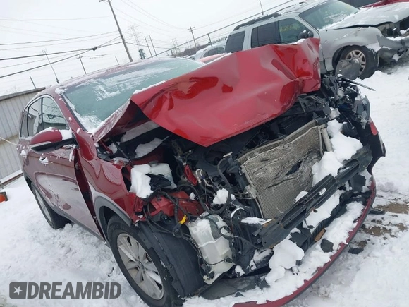 2019 Kia Sorento LX with VIN 5XYPGDA34KG540474, listed as a IAAI auction lot 41287803 with 109,674 mi miles. Bid and sale history available at carsss.com. Image 1.