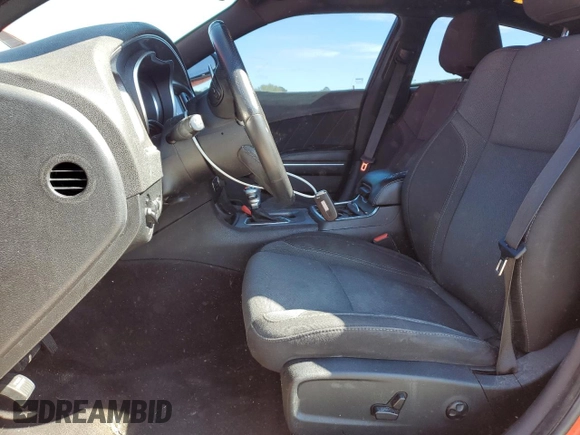 2018 Dodge Charger SXT Plus with VIN 2C3CDXHG9JH325579, listed as a Copart auction lot 46417395 with 101,430 mi miles and Salvage Title. Bid and sale history available at carsss.com. Image 7.