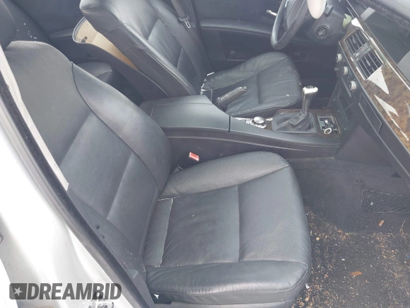 2004 BMW 5 Series 530i with VIN WBANA73524B047329, listed as a IAAI auction lot 41613554 with 240,000 mi miles and . Bid and sale history available at carsss.com. Image 5.
