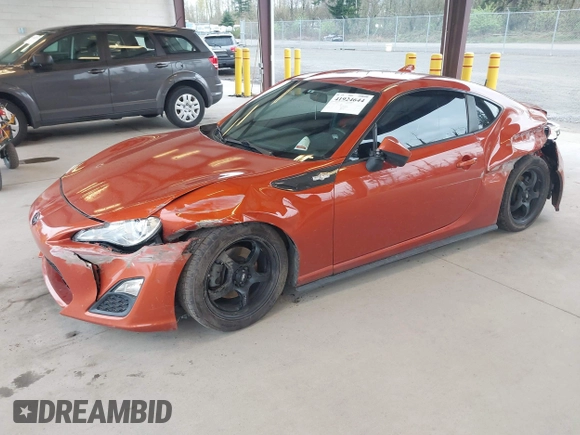 2015 Scion FR-S with VIN JF1ZNAA17F8703357, listed as a IAAI auction lot 41924644 with 62,023 mi miles. Bid and sale history available at carsss.com. Image 17.
