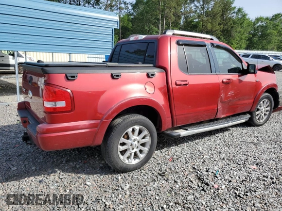 2007 Ford Explorer Sport Trac Limited with VIN 1FMEU33897UB34100, listed as a Copart auction lot 56944685 with 147,735 mi miles and Salvage title. Bid and sale history available at DreamBid. Image 3.