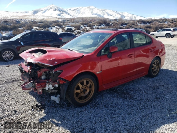 2015 Subaru WRX Premium with VIN JF1VA1D62F8809667, listed as a Copart auction lot 45428105 with 107,793 mi miles and Salvage Title. Bid and sale history available at carsss.com. Image 1.