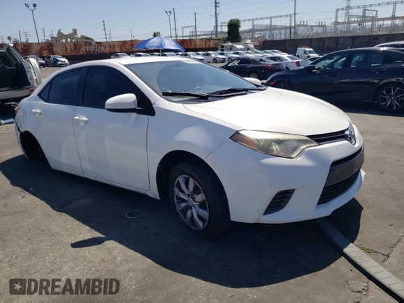 2016 Toyota Corolla L z VIN 5YFBURHE5GP516744, wystawiony jako Copart lot #56252835 z przebiegiem 122 338 mil mil oraz Szkoda całkowita • Salvage title. Historia ofert i sprzedaży dostępna na DreamBid. Obrazek 4.
