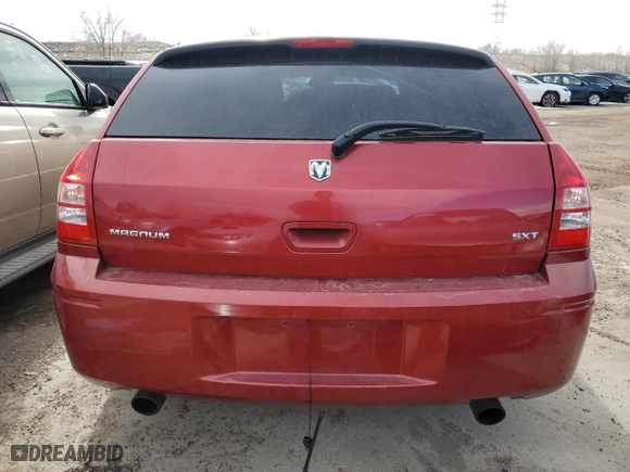2007 Dodge Magnum with VIN 2D4FV47V37H837743, listed as a Copart auction lot 86635314 with 140,927 mi miles and Salvage Title. Bid and sale history available at carsss.com. Image 6.