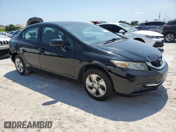 2015 Honda Civic LX z VIN 19XFB2F55FE102042, wystawiony jako Copart lot #56213075 z przebiegiem 98 324 mil mil oraz Szkoda całkowita • Salvage title. Historia ofert i sprzedaży dostępna na DreamBid. Obrazek 4.