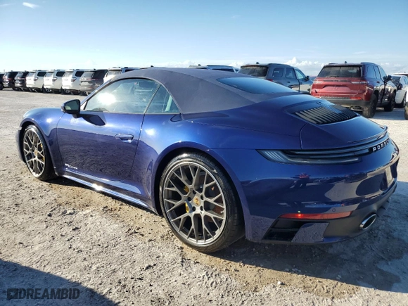 2024 Porsche 911 Carrera with VIN WP0CA2A91RS238542, listed as a Copart auction lot 75004824 with 0 mi miles and Non Repairable. Bid and sale history available at carsss.com. Image 2.