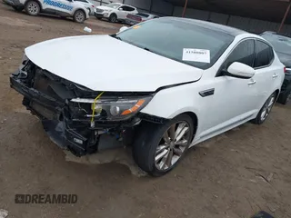 2015 Kia Optima SX Turbo with VIN 5XXGR4A67FG443719, listed as a IAAI auction lot 41500807 with 235,512 mi miles. Bid and sale history available at carsss.com. Image 18.