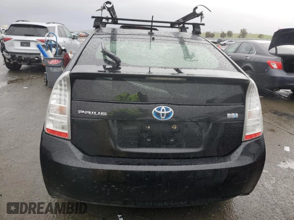 2010 Toyota Prius II with VIN JTDKN3DUXA0085097, listed as a Copart auction lot 45349975 with 183,729 mi miles and Salvage Title. Bid and sale history available at DreamBid. Image 6.