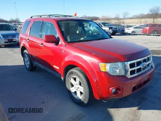 2008 Ford Escape Hybrid with VIN 1FMCU59H28KC30934, listed as a IAAI auction lot 40933180 with 142,260 mi miles. Bid and sale history available at carsss.com. Image 1.