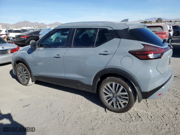 2024 Nissan Kicks SV with VIN 3N1CP5CV5RL561195, listed as a Copart auction lot 87327144 with 8,667 mi miles and Salvage Title. Bid and sale history available at carsss.com. Image 2.