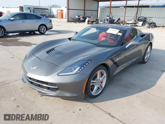 2015 Chevrolet Corvette 3LT with VIN 1G1YF2D76F5116733, listed as a IAAI auction lot 42252846 with 54,870 mi miles and . Bid and sale history available at DreamBid. Image 19.
