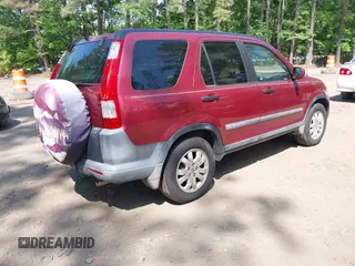 2006 Honda CR-V EX with VIN SHSRD78866U425580, listed as a IAAI auction lot 42227089 with 153,425 mi miles and . Bid and sale history available at carsss.com. Image 4.