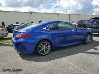 2015 Lexus RC 350 with VIN JTHHE5BC7F5005473, listed as a Copart auction lot 73991844 with 0 mi miles and Non Repairable. Bid and sale history available at carsss.com. Image 3.