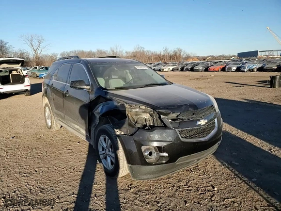 2013 Chevrolet Equinox LT with VIN 2GNALPEK7D6153820, listed as a Copart auction lot 47042515 with 106,792 mi miles and Salvage Title. Bid and sale history available at carsss.com. Image 12.