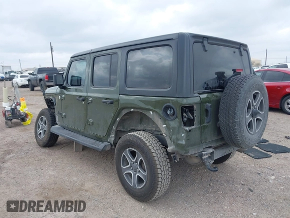 2021 Jeep Wrangler Unlimited Willys с VIN 1C4HJXDN3MW701553, выставлен на аукционе IAAI как лот 41707600 с пробегом 70 523 миль миль и . История ставок и продаж доступна на DreamBid. Изображение 3.