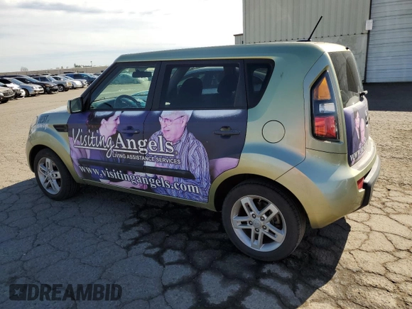 2011 Kia Soul + with VIN KNDJT2A2XB7207108, listed as a Copart auction lot 50775745 with 105,559 mi miles and Clean Title. Bid and sale history available at carsss.com. Image 2.