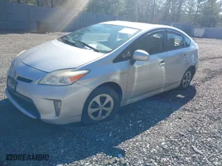 2013 Toyota Prius One with VIN JTDKN3DUXD5692270, listed as a IAAI auction lot 41744412 with 343,211 mi miles. Bid and sale history available at carsss.com. Image 2.
