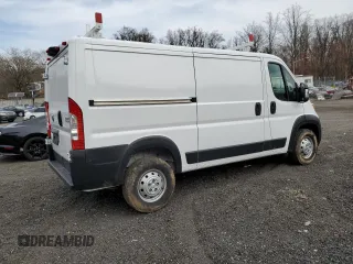 2023 Ram ProMaster Cargo with VIN 3C6LRVVG3PE527237, listed as a Copart auction lot 45252854 with 24,904 mi miles and Salvage Title. Bid and sale history available at DreamBid. Image 3.