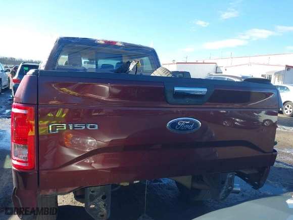 2015 Ford F-150 XLT w/HD Payload Pkg with VIN 1FTFW1EG9FFC44739, listed as a IAAI auction lot 41193582 with 121,169 mi miles. Bid and sale history available at carsss.com. Image 16.
