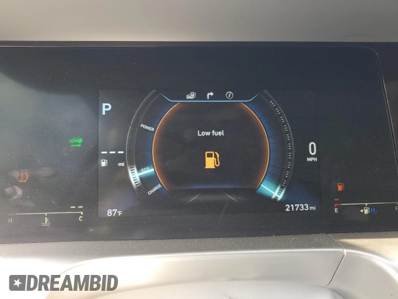 2020 Hyundai NEXO Limited z VIN KM8J84A69LU007979, wystawiony jako Copart lot #53657845 z przebiegiem 21 733 mil mil oraz Szkoda całkowita • Salvage title. Historia ofert i sprzedaży dostępna na DreamBid. Obrazek 9.