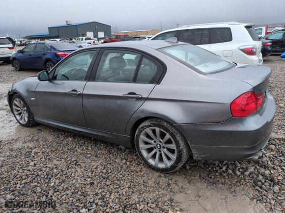 2011 BMW 3 Series 328i with VIN WBAPH5G5XBNM74885, listed as a Copart auction lot 45574075 with 91,148 mi miles and Salvage Title. Bid and sale history available at carsss.com. Image 2.