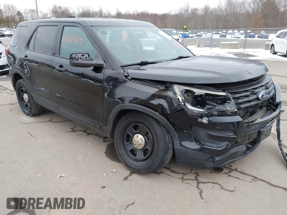 2017 Ford Police Interceptor Utility z VIN 1FM5K8AR6HGE15768, wystawiony jako IAAI lot #41561819 z przebiegiem 176 539 mil mil oraz . Historia ofert i sprzedaży dostępna na DreamBid. Obrazek 1.