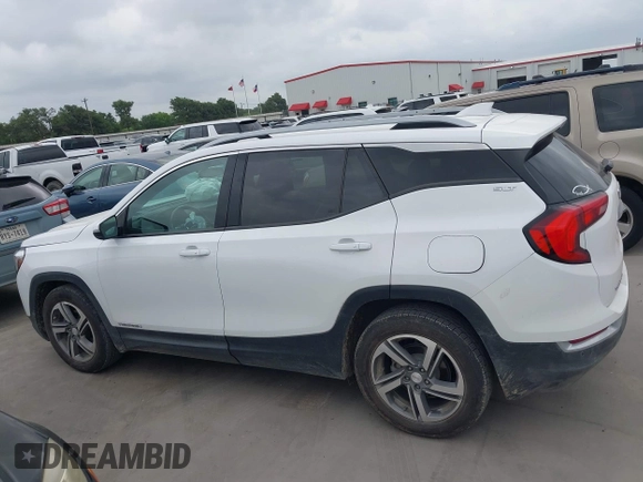 2020 GMC Terrain SLT with VIN 3GKALPEV1LL312607, listed as a IAAI auction lot 42152416 with 87,611 mi miles and . Bid and sale history available at DreamBid. Image 14.