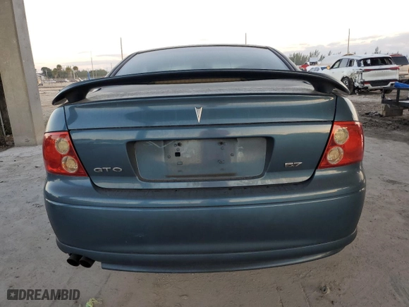 2004 Pontiac GTO with VIN 6G2VX12G64L183014, listed as a Copart auction lot 77105224 with 0 mi miles and Non Repairable. Bid and sale history available at carsss.com. Image 6.