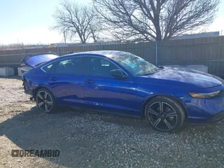 2024 Honda Accord Sport с VIN 1HGCY2F55RA073118, выставлен на аукционе IAAI как лот 41665233 с пробегом 1 069 миль миль и . История ставок и продаж доступна на DreamBid. Изображение 13.