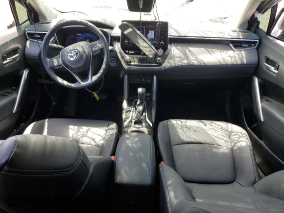 2022 Toyota Corolla Cross XLE with VIN 7MUEAAAG3NV012240, listed as a Copart auction lot 54125225 with 16,204 mi miles and Salvage title. Bid and sale history available at DreamBid. Image 8.