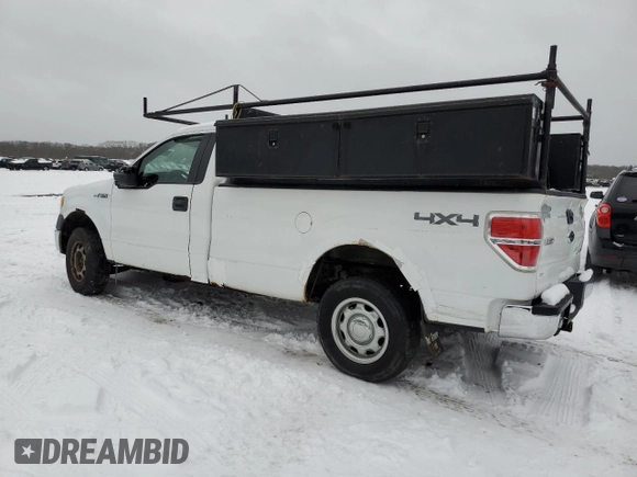 2010 Ford F-150 XL with VIN 1FTMF1EW9AKE40887, listed as a Copart auction lot 87595615 with 161,115 mi miles and Clean Title. Bid and sale history available at DreamBid. Image 2.