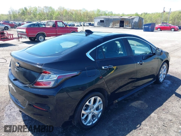 2017 Chevrolet Volt Premier with VIN 1G1RB6S55HU140796, listed as a IAAI auction lot 41968805 with 128,848 mi miles. Bid and sale history available at carsss.com. Image 4.