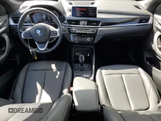2021 BMW X1 xDrive28i with VIN WBXJG9C09M5U35384, listed as a Copart auction lot 53381575 with 46,736 mi miles and Salvage Title. Bid and sale history available at carsss.com. Image 8.
