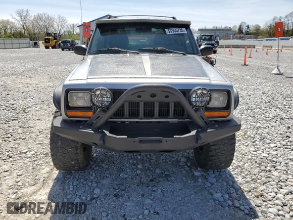 2000 Jeep Cherokee Classic with VIN 1J4FF58S0YL148245, listed as a Copart auction lot 53955735 with 185,307 mi miles and Clean Title. Bid and sale history available at carsss.com. Image 5.