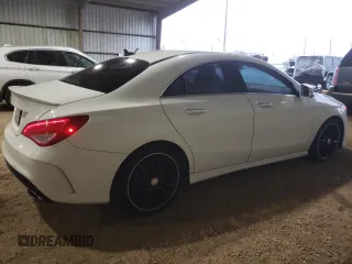 2015 Mercedes-Benz CLA 250 with VIN WDDSJ4EB6FN249797, listed as a Copart auction lot 38417224 with 130,472 mi miles and . Bid and sale history available at DreamBid. Image 3.