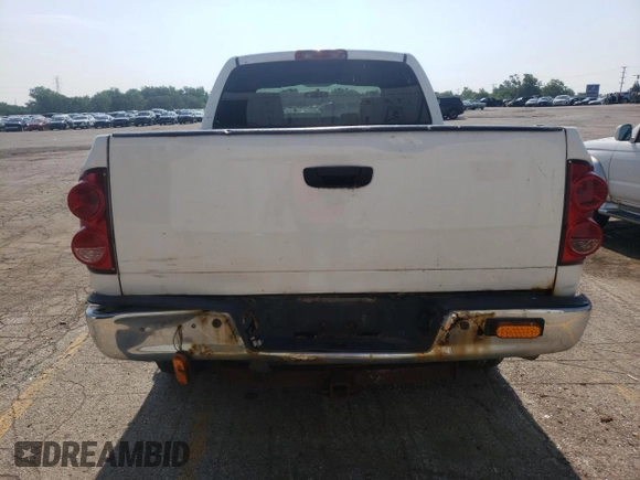 2007 Dodge 2500 SLT with VIN 3D7KS28D07G828129, listed as a Copart auction lot 62472895 with 306,849 mi miles and Clean title. Bid and sale history available at DreamBid. Image 6.