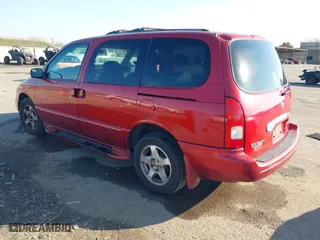 2001 Nissan Quest GXE with VIN 4N2ZN15T81D821145, listed as a IAAI auction lot 41468850 with 239,147 mi miles. Bid and sale history available at carsss.com. Image 3.