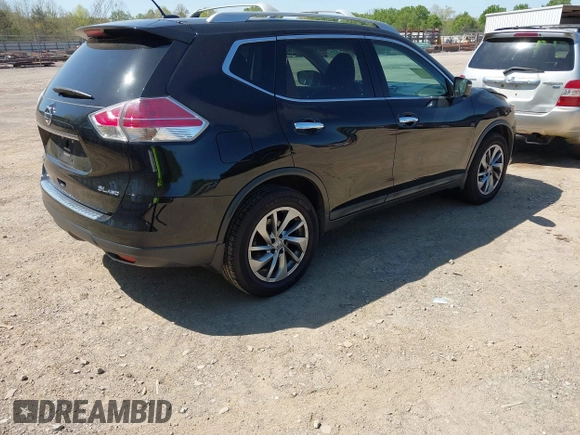 2015 Nissan Rogue SV with VIN 5N1AT2MV6FC791862, listed as a IAAI auction lot 42053524 with 147,286 mi miles and . Bid and sale history available at DreamBid. Image 4.