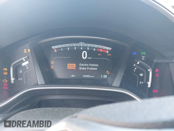 2017 Honda CR-V EX with VIN 7FARW1H57HE044719, listed as a IAAI auction lot 41028583 with 109,885 mi miles. Bid and sale history available at carsss.com. Image 7.
