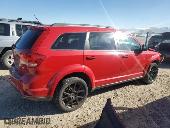 2016 Dodge Journey R/T with VIN 3C4PDDEG3GT108772, listed as a Copart auction lot 49909435 with 158,049 mi miles and Salvage Title. Bid and sale history available at DreamBid. Image 3.