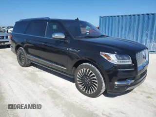2020 Lincoln Navigator Black Label z VIN 5LMJJ3TTXLEL03828, wystawiony jako Copart lot #77517824 z przebiegiem 46 245 mil mil oraz Szkoda całkowita • Salvage title. Historia ofert i sprzedaży dostępna na DreamBid. Obrazek 4.