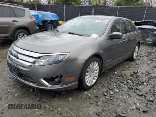 2010 Ford Fusion Hybrid with VIN 3FADP0L3XAR254079, listed as a Copart auction lot 52196855 with 118,015 mi miles and Salvage Title. Bid and sale history available at carsss.com. Image 1.