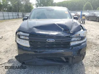 2023 Ford Maverick XL with VIN 3FTTW8F98PRA14125, listed as a Copart auction lot 55358905 with 35,489 mi miles and Salvage title. Bid and sale history available at DreamBid. Image 5.