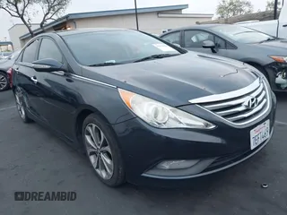 2014 Hyundai Sonata Limited with VIN 5NPEC4AB0EH818164, listed as a IAAI auction lot 42061434 with 120,228 mi miles and . Bid and sale history available at DreamBid. Image 1.