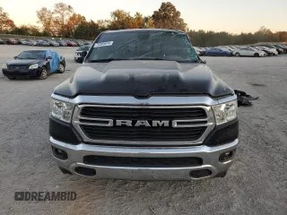 2021 Ram 1500 Big Horn z VIN 1C6RREFG2MN812561, wystawiony jako Copart lot #75305674 z przebiegiem Nie podano mil oraz Szkoda całkowita • Salvage title. Historia ofert i sprzedaży dostępna na DreamBid. Obrazek 5.