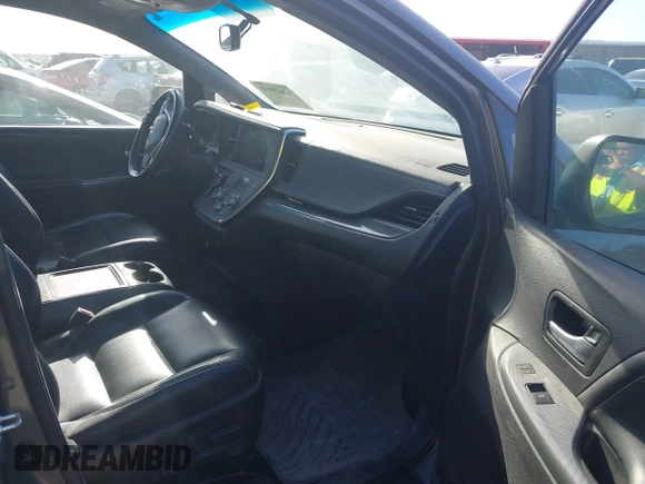 2015 Toyota Sienna SE with VIN 5TDXK3DC3FS684448, listed as a IAAI auction lot 42629958 with 125,645 mi miles and . Bid and sale history available at DreamBid. Image 5.