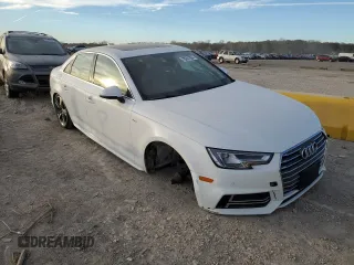 2017 Audi A4 Premium Plus with VIN WAULNAF49HN044735, listed as a Copart auction lot 78221004 with 82,535 mi miles and Salvage Title. Bid and sale history available at carsss.com. Image 4.
