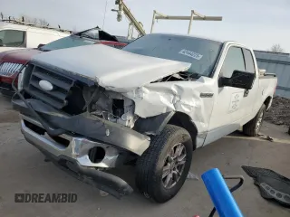 2006 Ford F-150 STX with VIN 1FTRX14W46KD59758, listed as a Copart auction lot 42444225 with 260,565 mi miles and Salvage title. Bid and sale history available at DreamBid. Image 1.