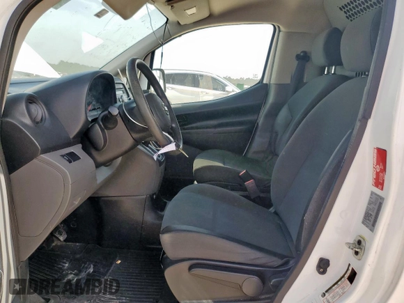 2017 Nissan NV200 S with VIN 3N6CM0KN0HK712617, listed as a Copart auction lot 62909595 with 191,352 mi miles and Salvage title. Bid and sale history available at DreamBid. Image 7.