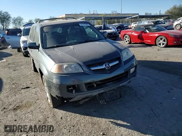 2006 Acura MDX with VIN 2HNYD18216H501173, listed as a Copart auction lot 87474494 with 203,760 mi miles and Salvage Title. Bid and sale history available at carsss.com. Image 12.